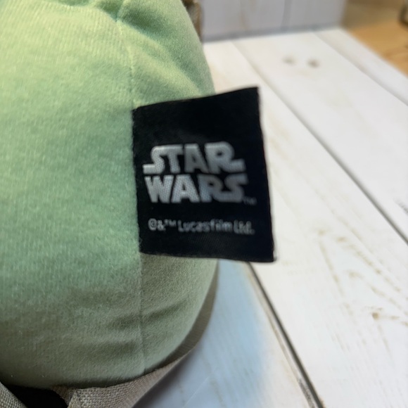 Star Wars Plush Baby Yoda Figure Grogu Doll Mattel 2 Good condition Mandalorian - Picture 11 of 13